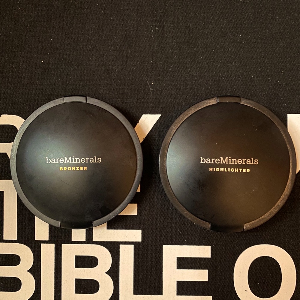 bare minerals highlighter + bronzer duo